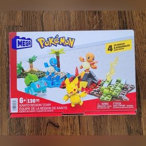 Mega Pokémon Kanto Region Team Construction Set, sealed NEW